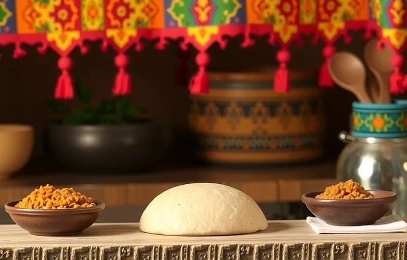 DalBaatiTrail - Rajasthani Cooking Adventure DalBaatiTrail game cover showing traditional Rajasthani kitchen with dal, baati, and churma preparations